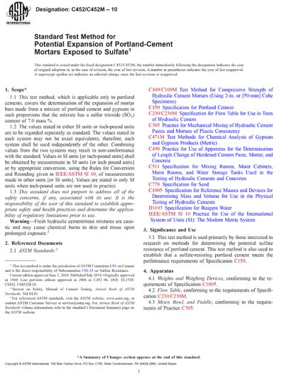 Standards PDF Cover Page