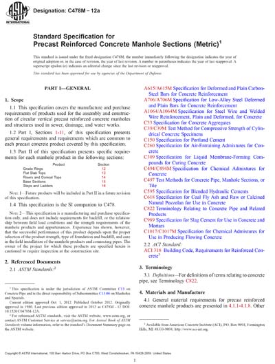 Standards PDF Cover Page