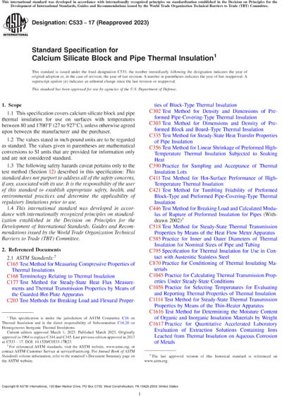Standards PDF Cover Page