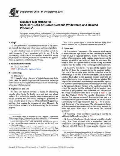 Standards PDF Cover Page