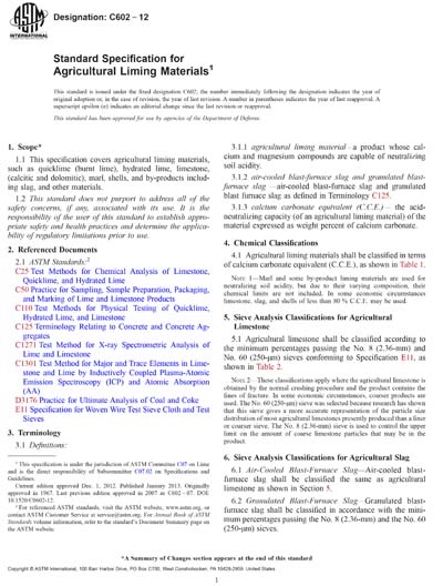 Standards PDF Cover Page