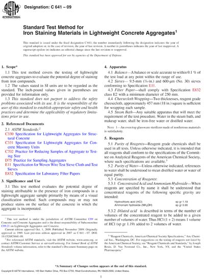 Standards PDF Cover Page