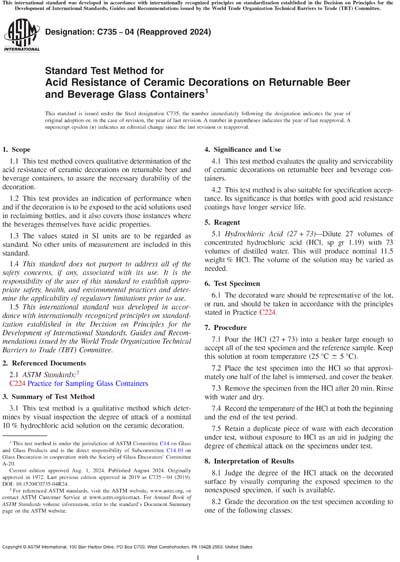 Standards PDF Cover Page
