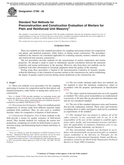 Standards PDF Cover Page