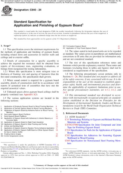 Standards PDF Cover Page