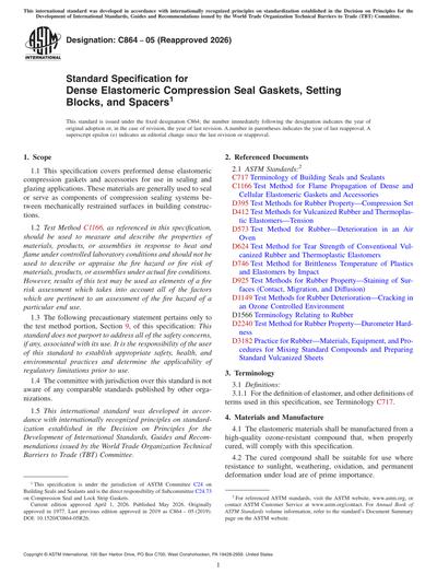 Standards PDF Cover Page
