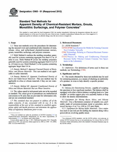 Standards PDF Cover Page