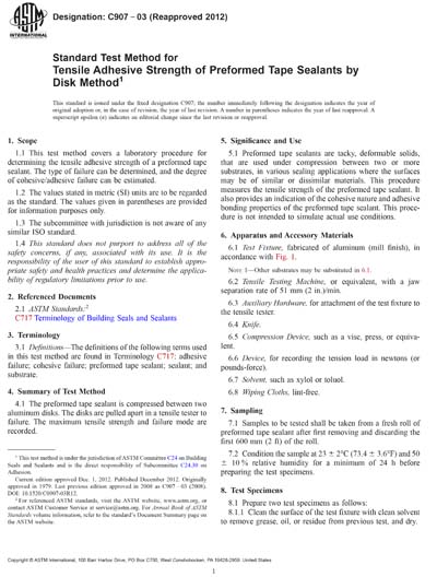 Standards PDF Cover Page