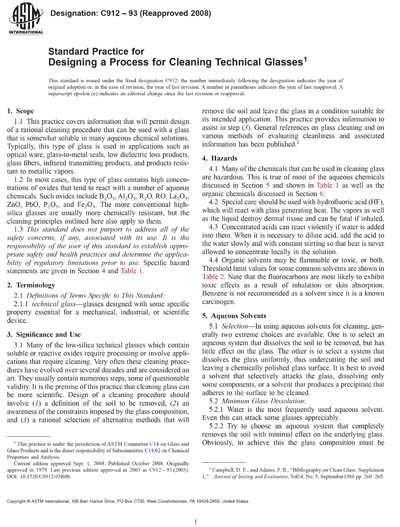 Standards PDF Cover Page