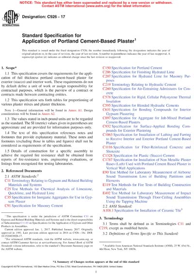 Standards PDF Cover Page