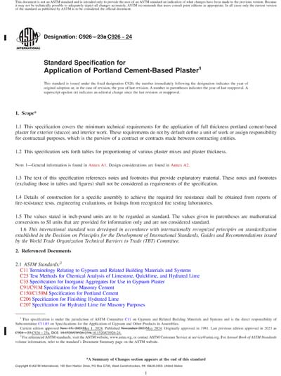 Standards PDF Cover Page