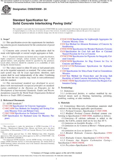 Standards PDF Cover Page