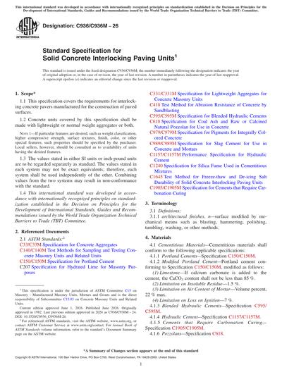 Standards PDF Cover Page