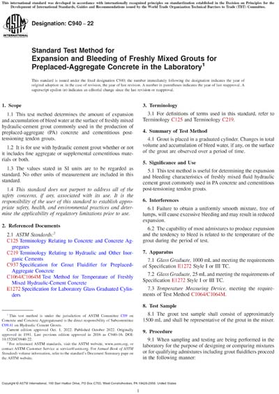 Standards PDF Cover Page