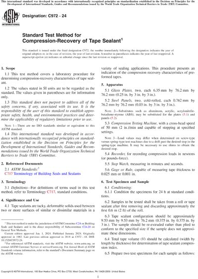 Standards PDF Cover Page