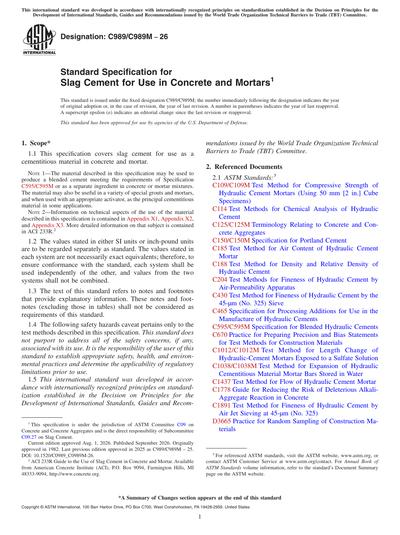 Standards PDF Cover Page