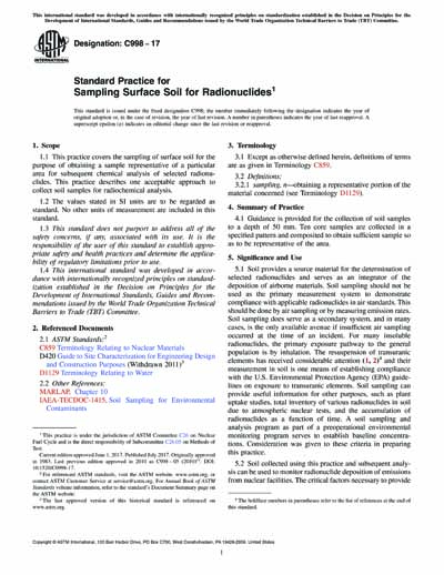 Standards PDF Cover Page