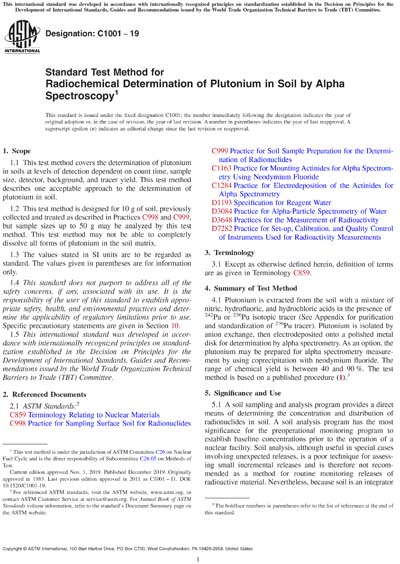 Standards PDF Cover Page
