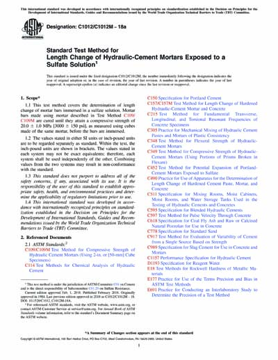 Standards PDF Cover Page