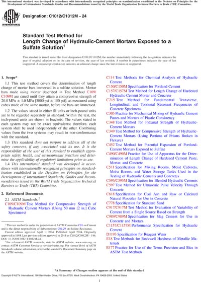 Standards PDF Cover Page