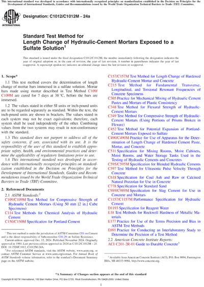 Standards PDF Cover Page