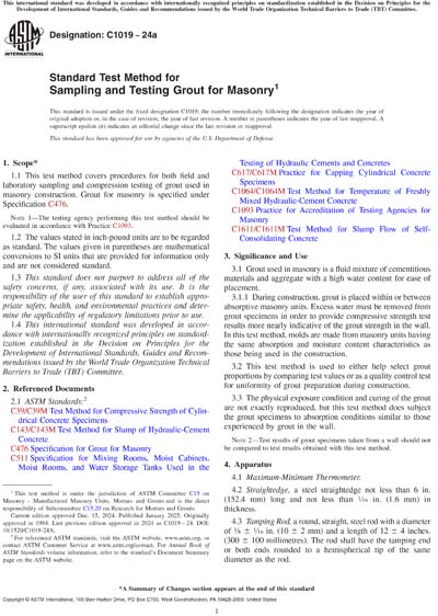 Standards PDF Cover Page