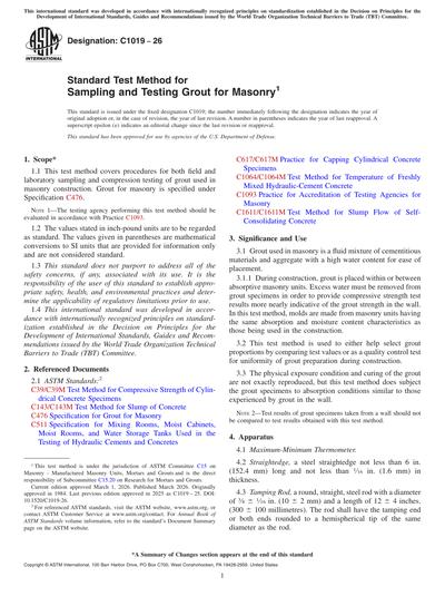 Standards PDF Cover Page
