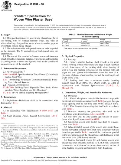Standards PDF Cover Page