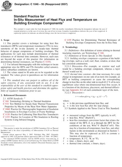 Standards PDF Cover Page