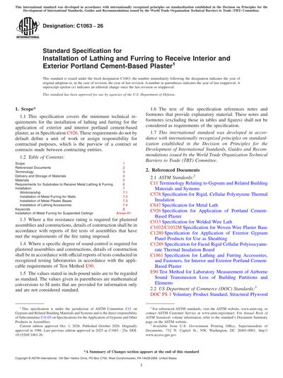 Standards PDF Cover Page
