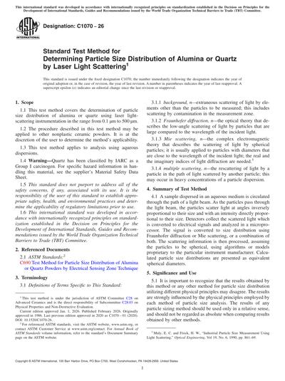 Standards PDF Cover Page