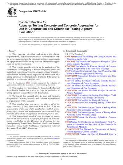 Standards PDF Cover Page