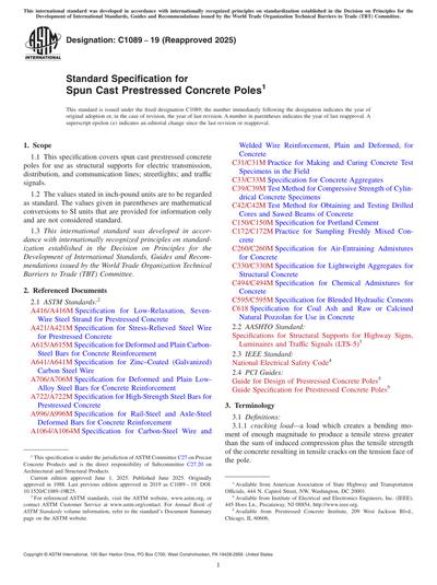 Standards PDF Cover Page