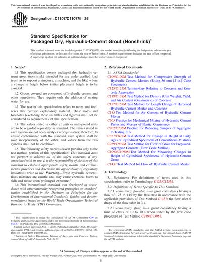 Standards PDF Cover Page