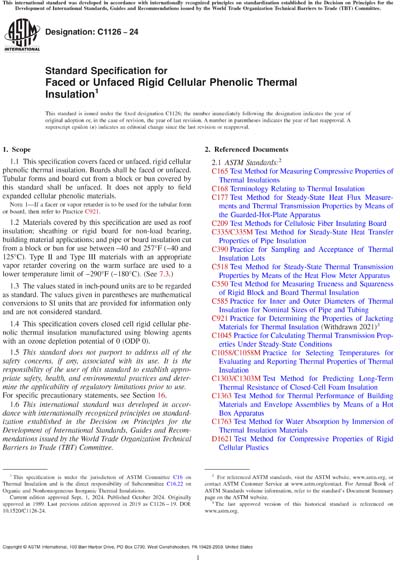 Standards PDF Cover Page