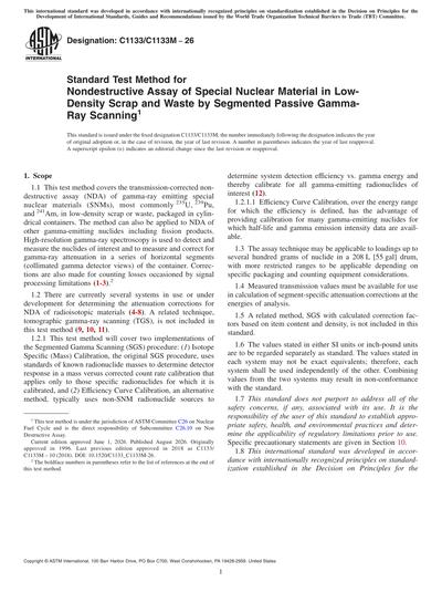 Standards PDF Cover Page