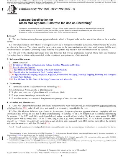Standards PDF Cover Page