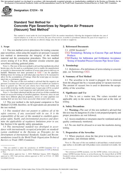 Standards PDF Cover Page