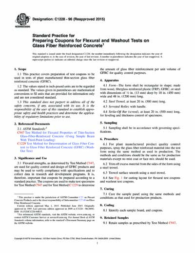 Standards PDF Cover Page