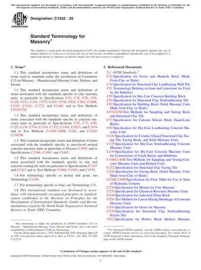 Standards PDF Cover Page