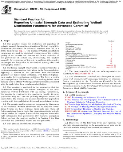 Standards PDF Cover Page