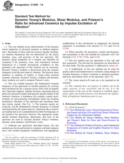 Standards PDF Cover Page