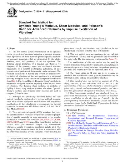 Standards PDF Cover Page