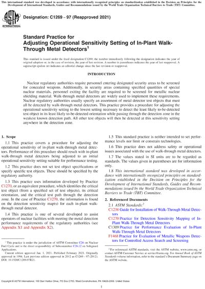 Standards PDF Cover Page
