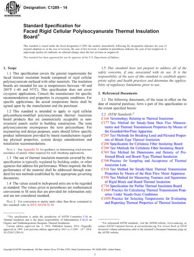 Standards PDF Cover Page