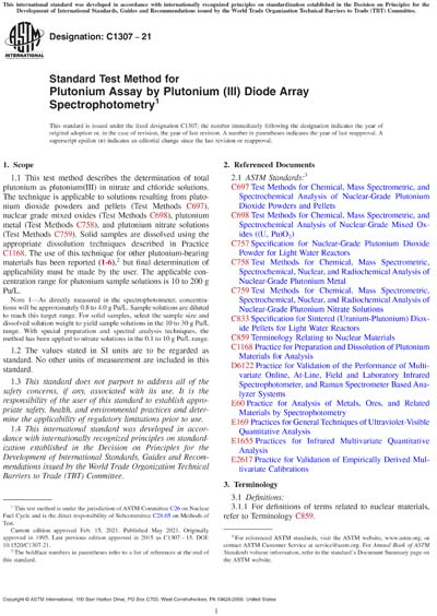 Standards PDF Cover Page