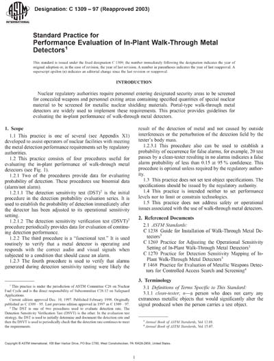 Standards PDF Cover Page