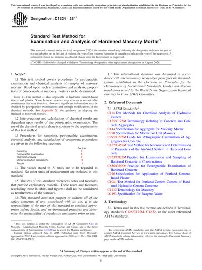 Standards PDF Cover Page