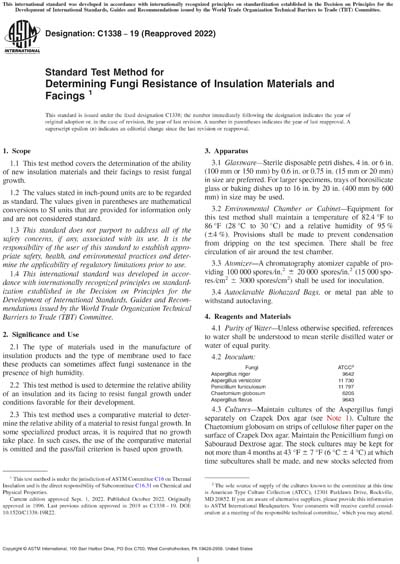 Standards PDF Cover Page