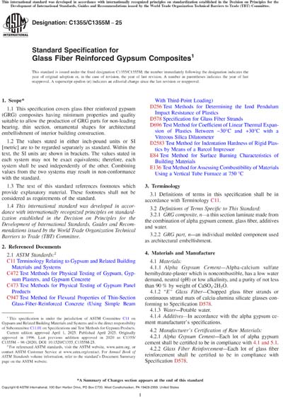 Standards PDF Cover Page
